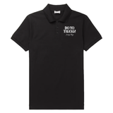 Jacky Tang DO YO THANG Embroidered Performance Piqué Polo