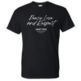 Jacky Tang Peace Love & Respect Tee