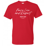 Jacky Tang Peace Love & Respect Tee
