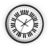 Piano Keys Wall Clock