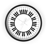 Piano Keys Wall Clock