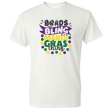 Beads and Bling It's a Mardi Gras Thing Tee