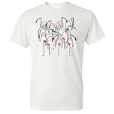 Abstract Flamingo Tee