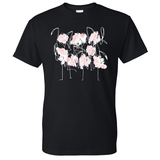Abstract Flamingo Tee