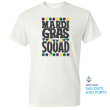 Mardi Gras Squad Tee