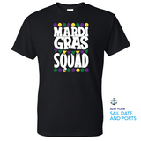 Mardi Gras Squad Tee