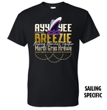 Ayy-Yee Breezie Mardi Gras Group Cruise Shirt