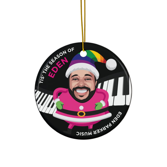 Eden Parker Music Christmas Ornament