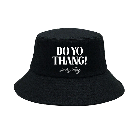 Jacky Tang DO YO THANG Embroidered Bucket Hat