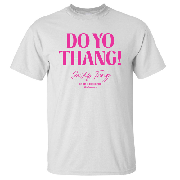 Jacky Tang DO YO THANG White Party Neon Tee