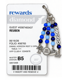OHFFS Cruise Card Keychain Charm