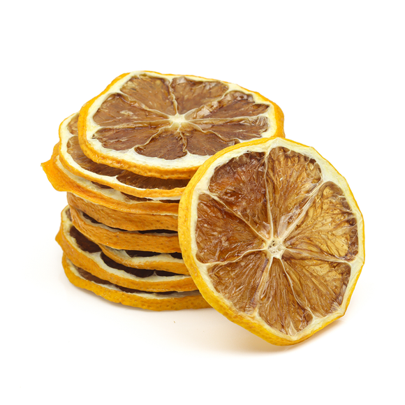 Small Batch Dehydrated Lemon Garnish, 3oz (30+ Slices)