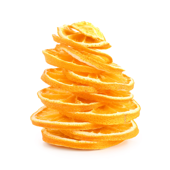 Small Batch Dehydrated Orange Garnish, 3oz (30+ Slices)