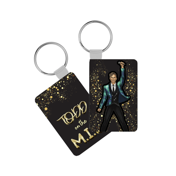 TODD on the M.I.C. Metal Keychain