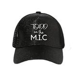 TODD on the M.I.C Glitter Pony Tail Trucker Hat