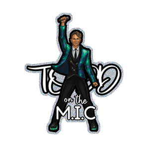 TODD on the M.I.C. Glitter Sticker