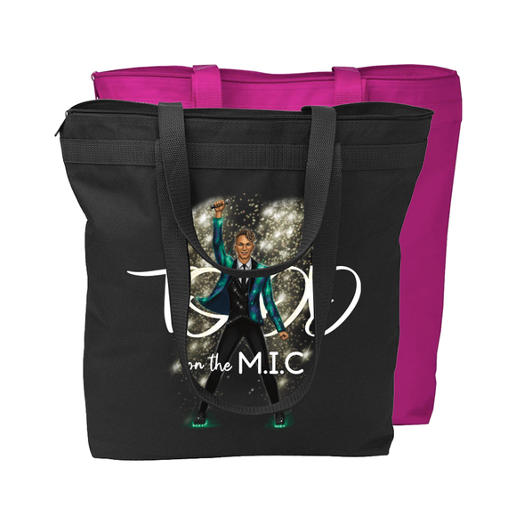 TODD on the M.I.C Tee Zippered Tote
