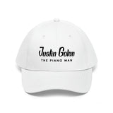 Justin Golan The Piano Man Embroidered Unisex Twill Hat