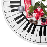 Piano Keys Christmas Tree Skirts