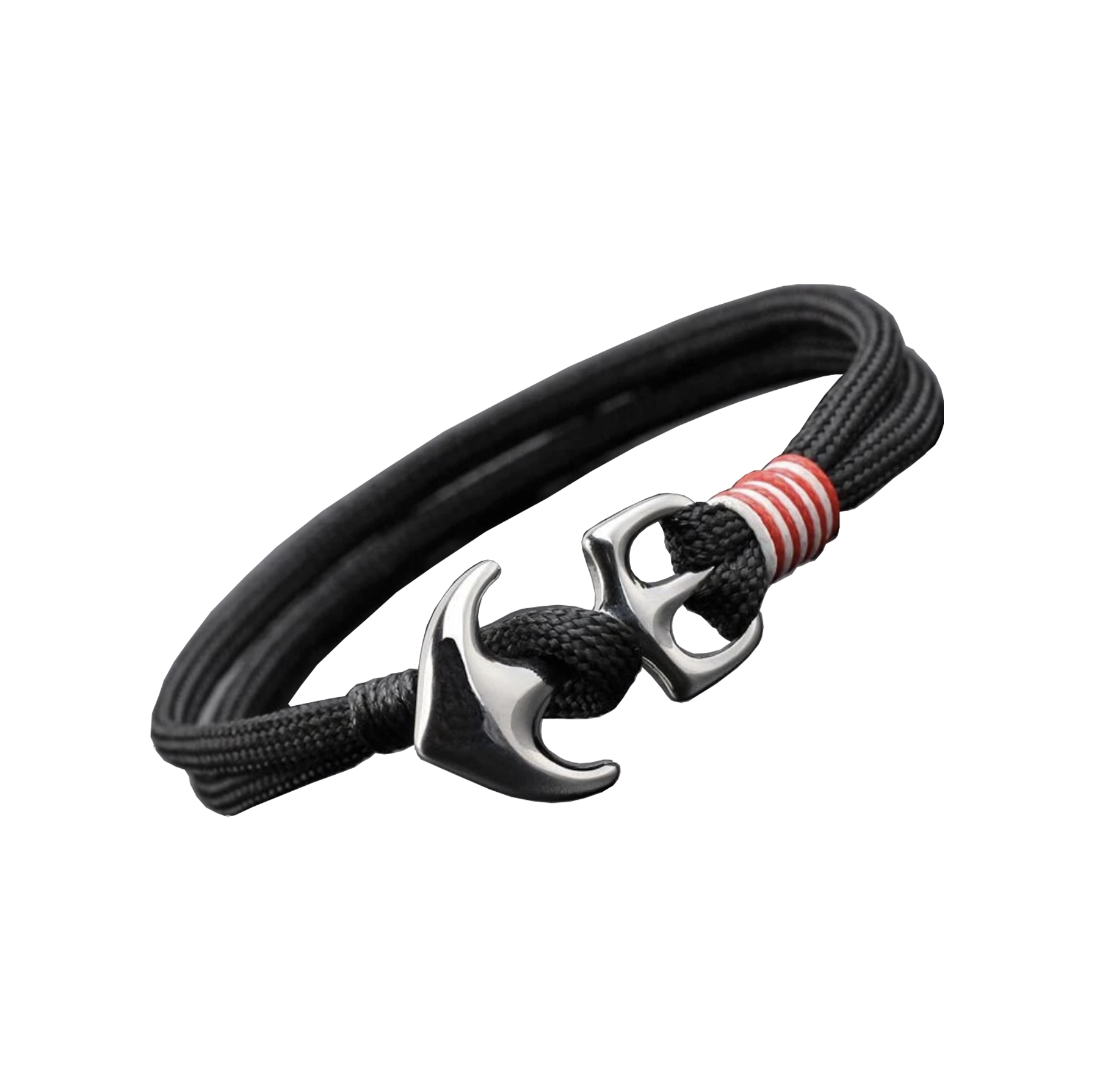 Stainless Steel Men's Anchor Bracelet – - Main Image