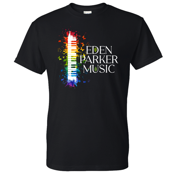 Eden Parker Music Rainbow Keys Tee