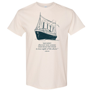 Vintage Ship with Quote Tee