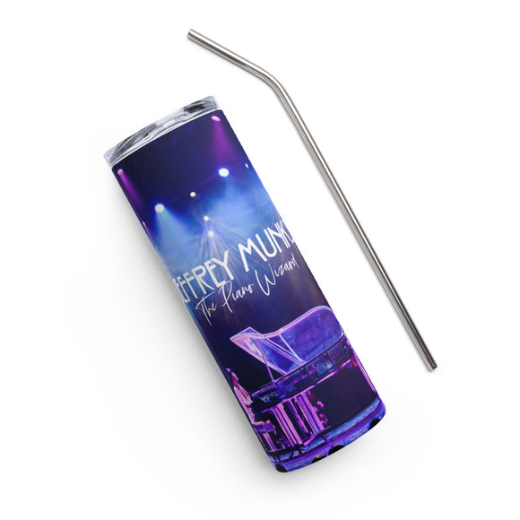 Jeffrey Munks The Piano Wizard 20 oz. Stainless Steel Hot/Cold Tumbler