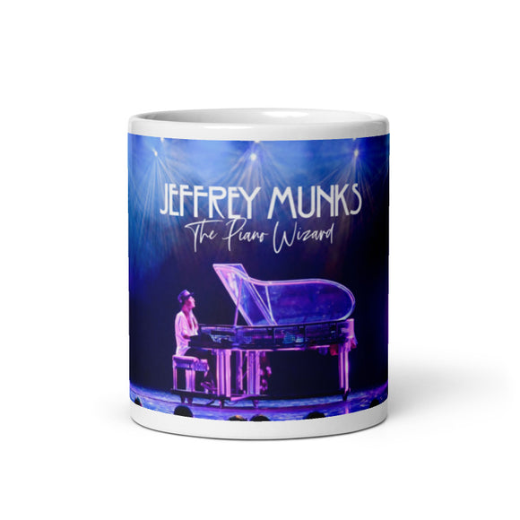 Jeffrey Munks The Piano Wizard 11oz Ceramic Mug